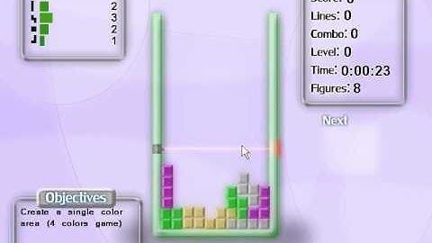 Phystris - Color Areas mode