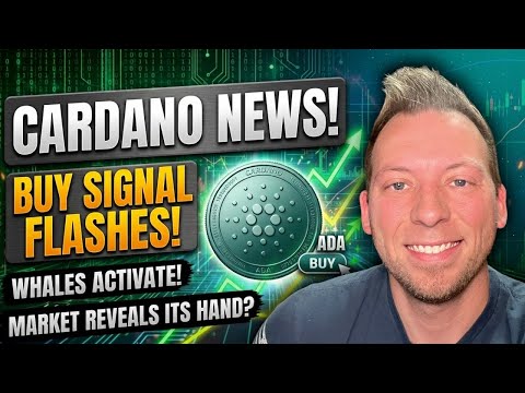 Video preview for CARDANO ADA - Buy Signal Flashes?! False Report Exposes Market Direction?! Cardano Whales Activate!