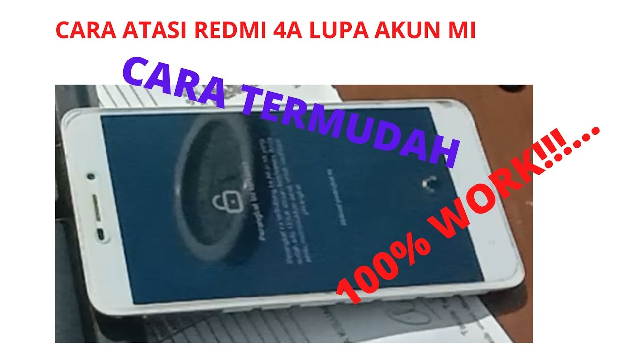 Redmi 7a Mi Account Mrt