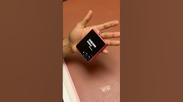 CORALRED Galaxy Z Flip 7 Unboxing