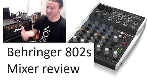 Behringer Xenyx 802s Review