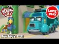 Heroes of the City - Preschool Animation - Non-Stop! Long Play - Bundle 06 | Car Cartoons