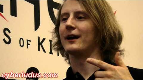 Interview The Witcher 2 Assassins of Kings (GamesCom 2010)