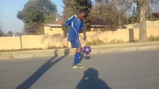 HP Stars Nkosinathi Nxumalo Showing off his individual skills