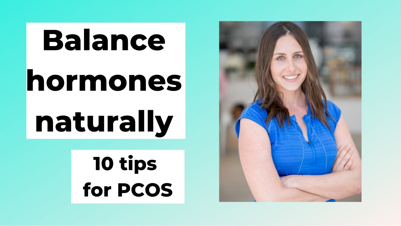 How to balance hormones for women naturally YouTube