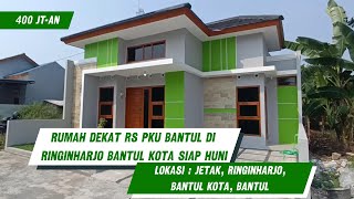 RUMAH DEKAT RS PKU BANTUL DI RINGINHARJO BANTUL KOTA SIAP HUNI