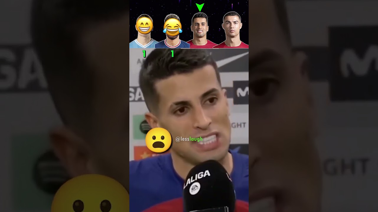 Ronaldo vs Neymar vs Cancelo vs Haaland Funny Moment 😂