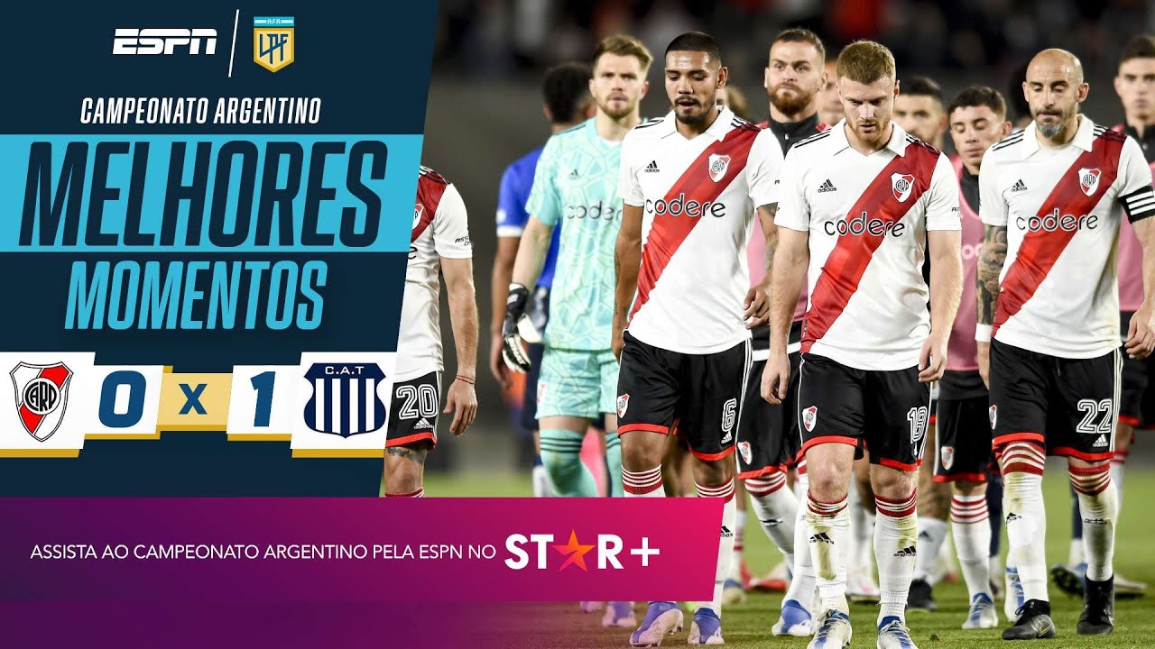 RIVER PLATE TOMA GOL AOS 47 MINUTOS DO 2º TEMPO E PERDE PARA O TALLERES | Melhores Momentos