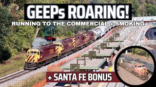 Twin Cities and Westerns Commercial Turn! Smoke, The Santa Fe, and Geeps Roaring