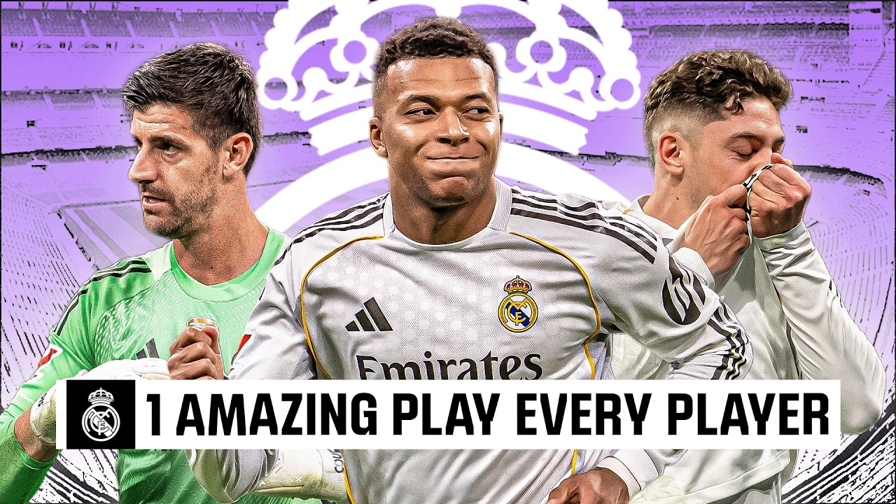 Una JUGADA INCREÍBLE de cada jugador del REAL MADRID ✨ | LALIGA 2025/26