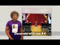 Church Anniversary Decoration | Purple, Gold &amp; Red Transformation