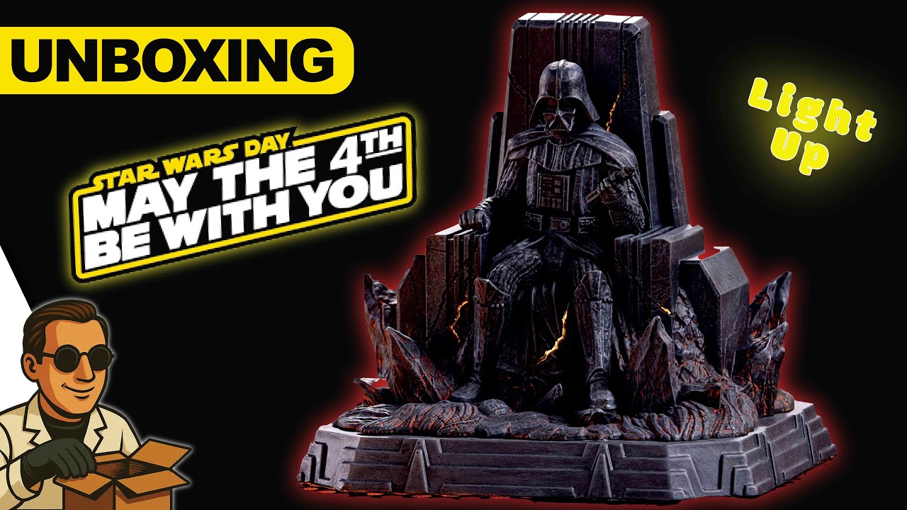 😱 This DARTH VADER Figure LIGHTS UP And It's INSANE! ⚡ | May