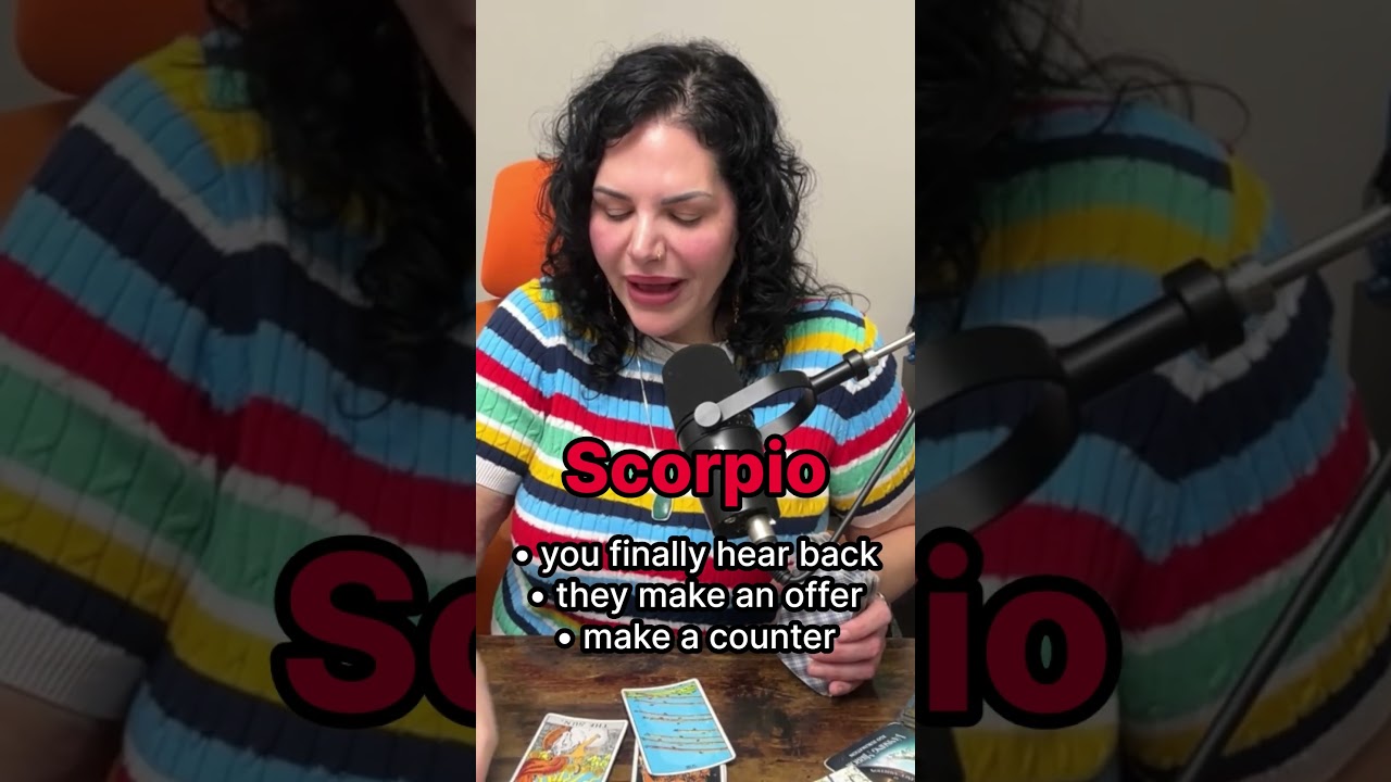 Finally Hearing Back Scorpio #scorpio #psychicreading #shorts