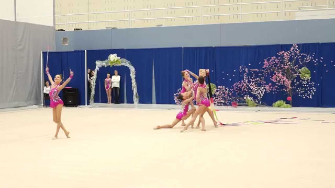 Trillium Rhythmic Junior Group 2015 - 5 Ribbons - Elite Ontario 2015