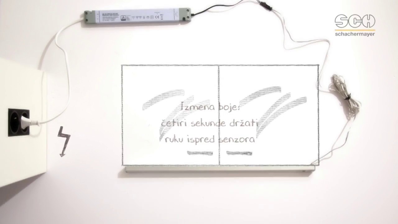 DualColor LED-rasveta  - promena  boje svetla sa ugrađenim prekidačem