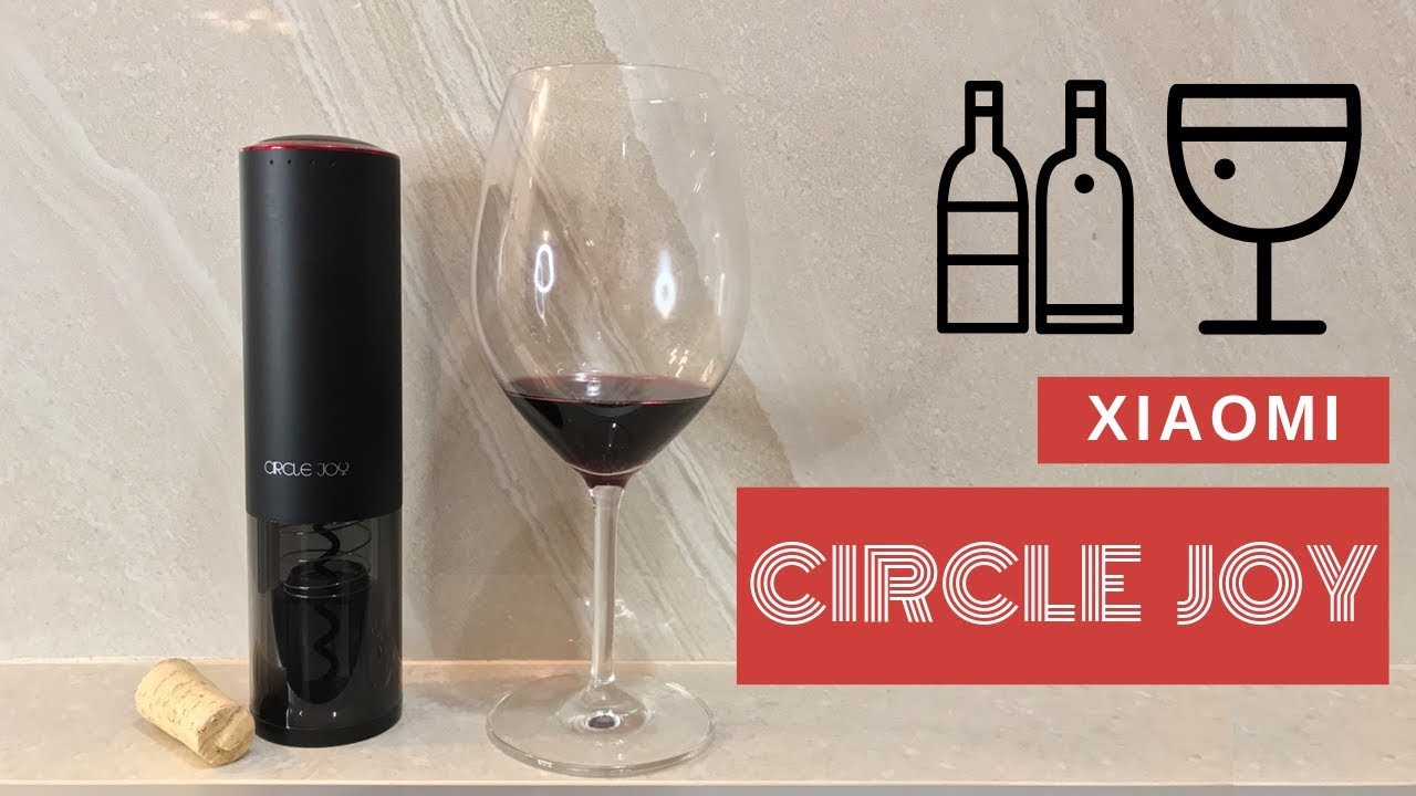 Xiaomi 2019 Circle Joy Electric Wine Bottle Opener YouTube