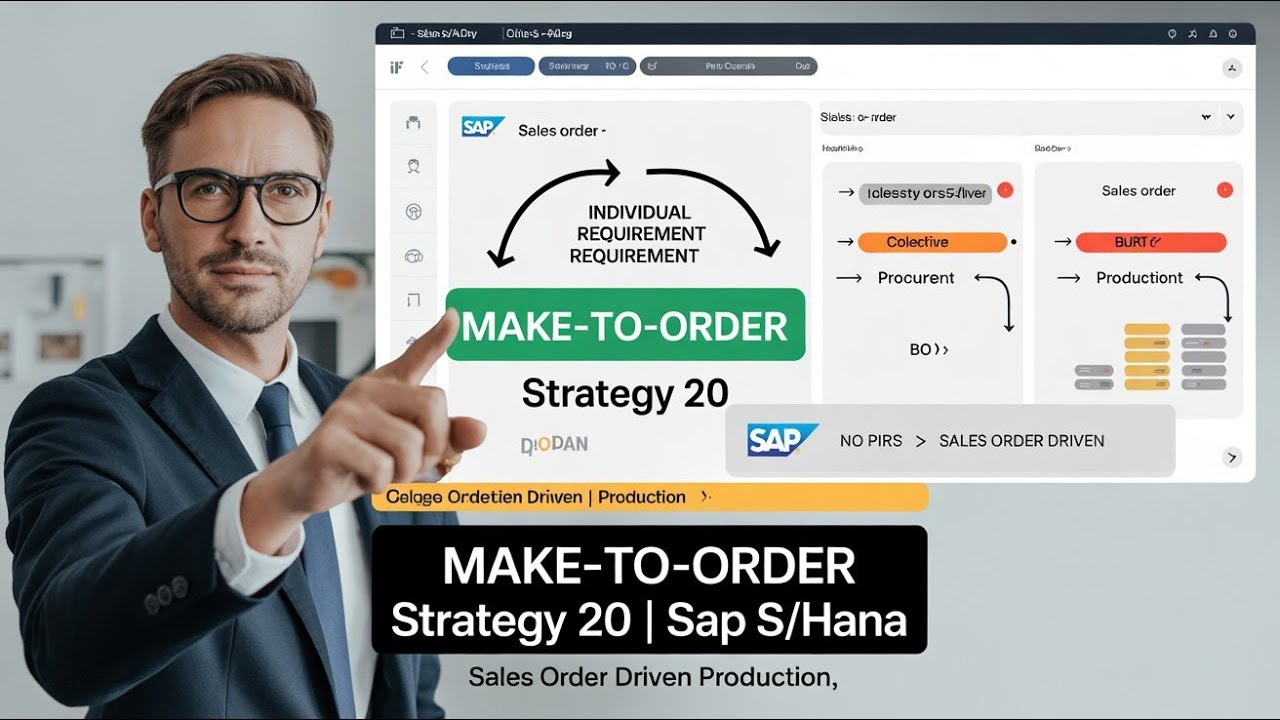 Планирование производства в SAP S4Hana: определение параметров производства по заказу