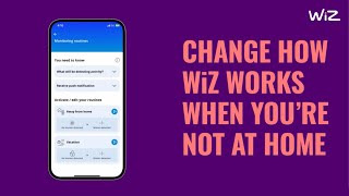 Change how WiZ works when you're not at home screenshot 4