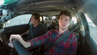 Here's What Happens When You Road Trip to Vegas in a Homemade Self-Driving Car Here's What Happens When You Road Trip to Vegas in a Homemade Self-Driving Car