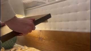 Bed frame Zen with shelf Nodax