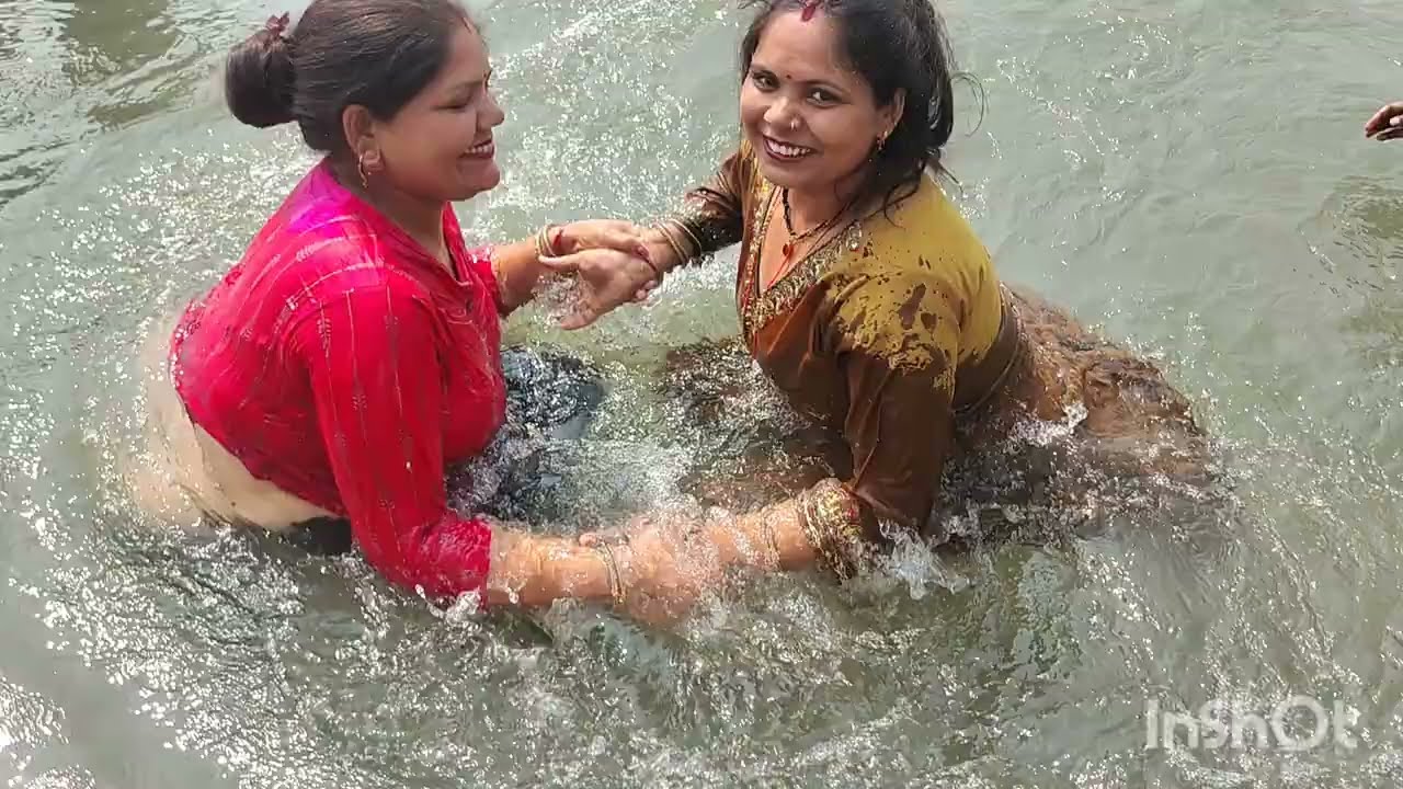 चलो सखी गंगा स्नान कर आए #शिवगंगा #जय #मस्त #शांतिकुंज @धनवनती हरियाणवी ताई 🐛🪱💃🗾🙏💃🦚