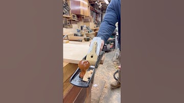Perfecting The Fit Of Breadboard Ends With @LieNielsenToolworks  Hand Planes #woodworking