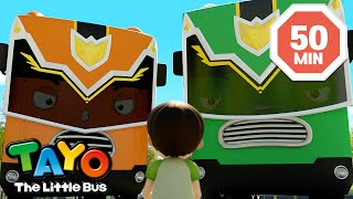 Tayo Episode & Song l The Brave Heavy Vehicle Rangers! l Clang Clang Bang Bang~ l Tayo Episode Club