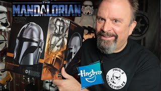 Star Wars The Mandalorian Black Series Helmet Unboxing and Review
