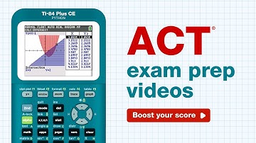 ACT math exam prep: short videos, real tips for success