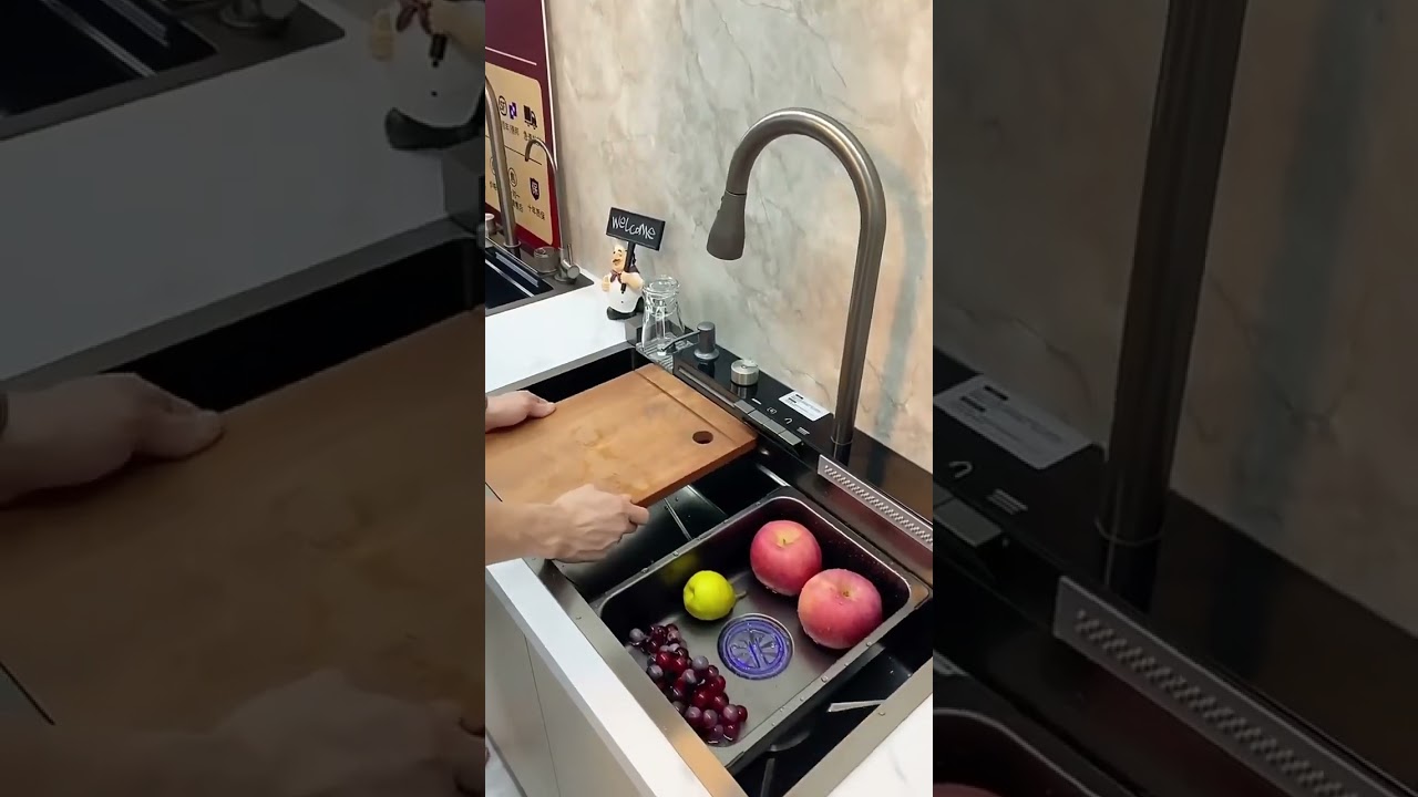 Kitchen Sink ( Nano) Led Digital Display Waterfall
