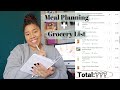 My Weekly Meal Planning & Grocery List Process + Tips | How I Plan Meals for My Family of 6