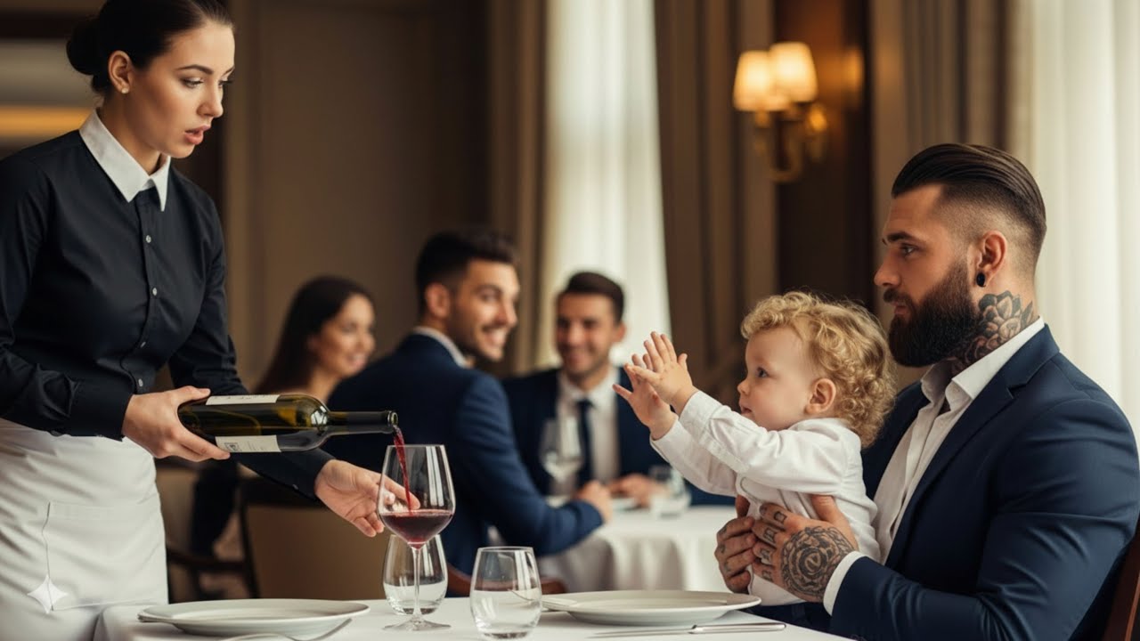 THE MAFIA BOSS'S SON SAID HIS FIRST WORD — HE POINTED AT THE WAITRESS AND CALLED HER "MOM"