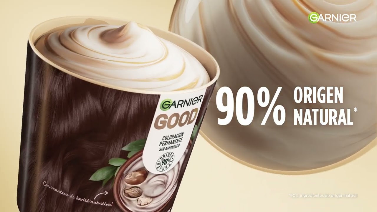 Pásate al lado Good de Garnier: coloración permanente sin amoníaco para tu mejor versión ✨