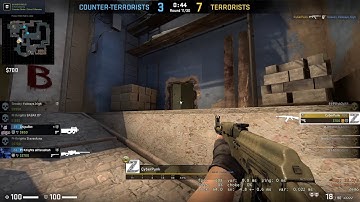 Counter Strike Globel Offensive | CSGO | Mirage Map | CSGO Highlights | Forever Silvers | CyberPunk