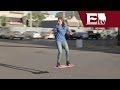 Hacen realidad la patineta voladora de la cinta Volver al Futuro/ Hacker Paul Lara