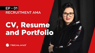 Recruitment AMA – Episode 1 How to write a good CV? screenshot 4