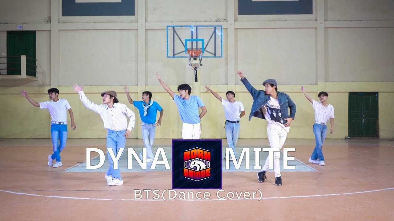 BTS - Dynamite  Dance cover BY Born UniQue (FROM AIZAWL,MIZORAM)