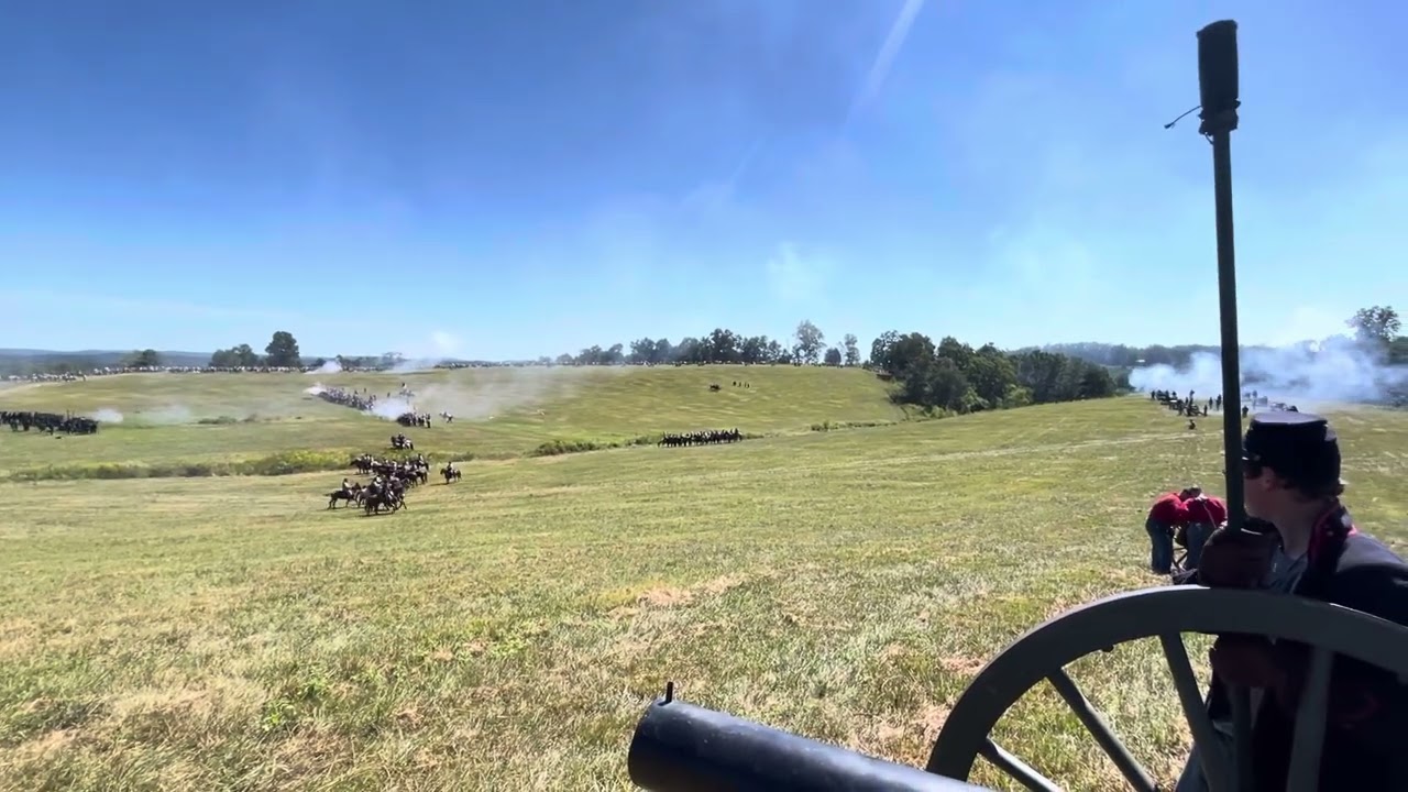160th Chickamauga reenactment battle day 2