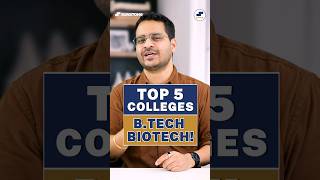 💥B.Tech Biotechnology Top 5 Colleges! Best Colleges B.Tech Biotech! #shorts #BTechColleges #Biotech