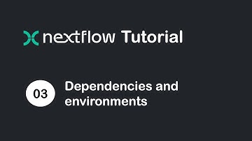 Nextflow Tutorial #3: Managing software dependencies