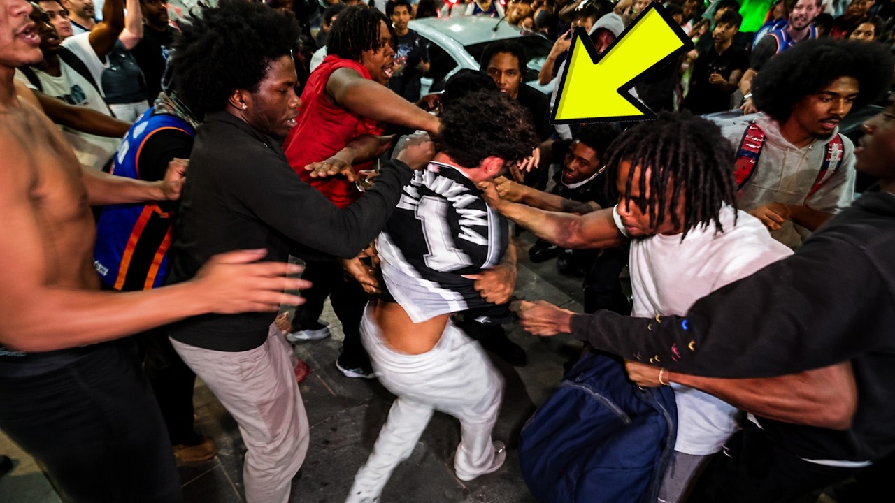 I Wore a Spurs Jersey in NYC (Jumped)!!