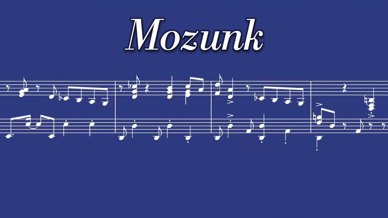 Mozunk (Official Score Video) - David Bluefield