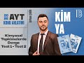 44) AYT Kimya - Kimyasal Tepkimelerde Denge - Test 1 - 2 - Görkem ŞAHİN - 2026