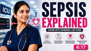 🩺 Sepsis Nursing Lecture | Sepsis Assessment, Management & Nursing Interventions | Xfini Academy