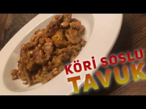 KÖRİ SOSLU TAVUK TARİFİ (En az malzeme ve en pratik yemek tarifleri nasıl yapılır)