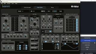 Diosynth Split Patch - Lead over Endless Delay