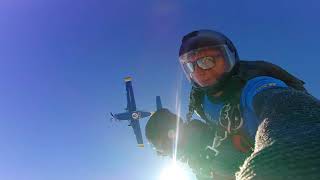 Eddie's sky diving jump @barwon heads dec2019