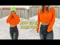 6 WAYS TO TUCK AND TIE YOUR TOPS ☆ oversized tee’s, sweaters, etc!