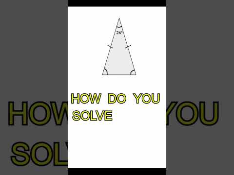 Video: Ar lygiašonių trikampių kampai yra vienodi?