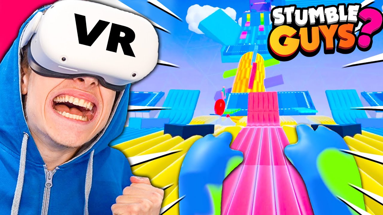PORTO I MIEI AMICI SU STUMBLE GUYS REALTA' VIRTUALE!! *PARTY PIE*
